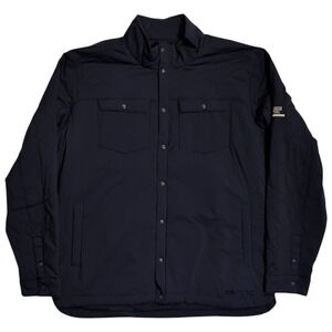 Kuiu Base Camp Jacket Mens Size XXL Insulated Snap Button Outdoor Utility Blue